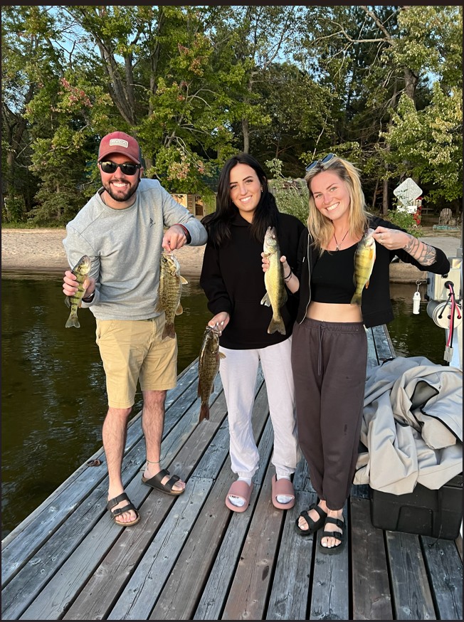 A great day of fishing at Cosy Cove
