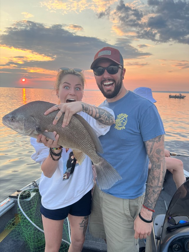 Sheepshead (freshwater drum) on Lake Nipissing