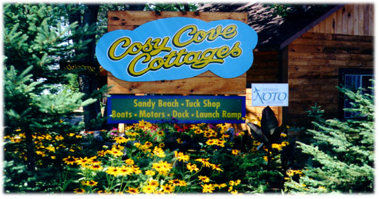 Entrance to Cosy Cove